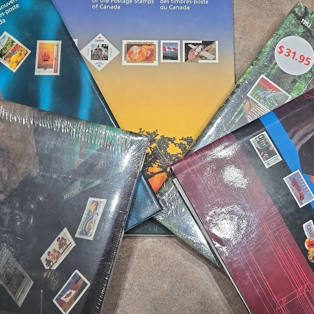 Canadian postage stamp collections 5 @ $60 ea or all for $275